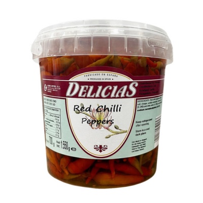 Red Chilli Peppers 'Delicias' - 1.55kg